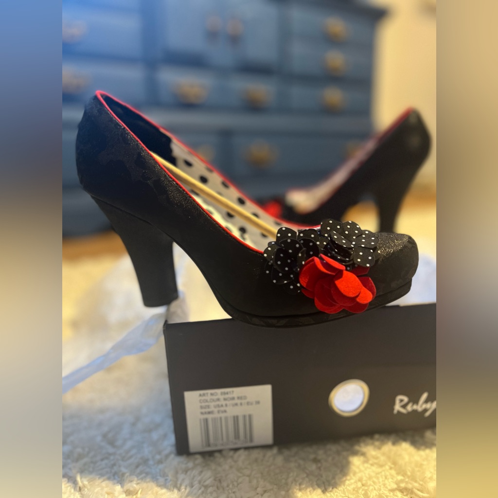 Ruby Shoo Heels/ Eva
